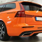 Volvo V60 - Glossy orange - Decor