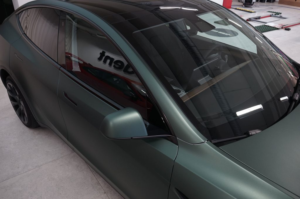 Tesla Model 3 Pine Green