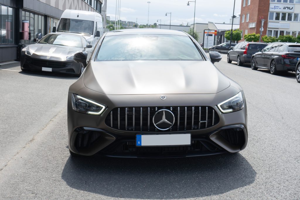 Mercedes AMG GT 4 door Coupe - PWF matte frozen bronze