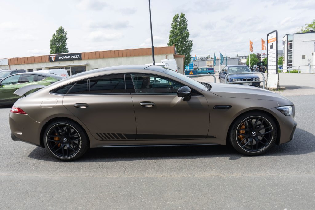 Mercedes AMG GT 4 door Coupe - PWF matte frozen bronze