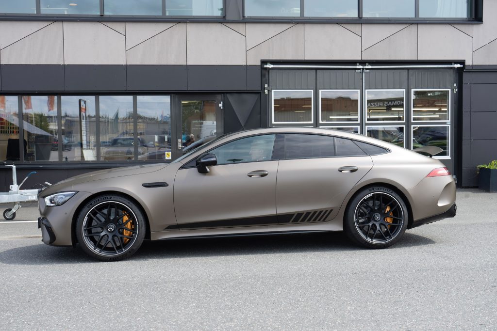 Mercedes AMG GT 4 door Coupe - PWF matte frozen bronze