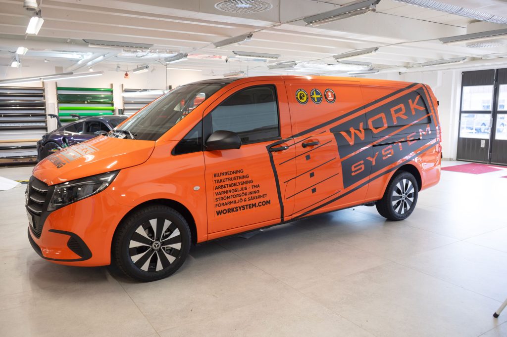 Mercedes Vito - Work System - Arlon Orange