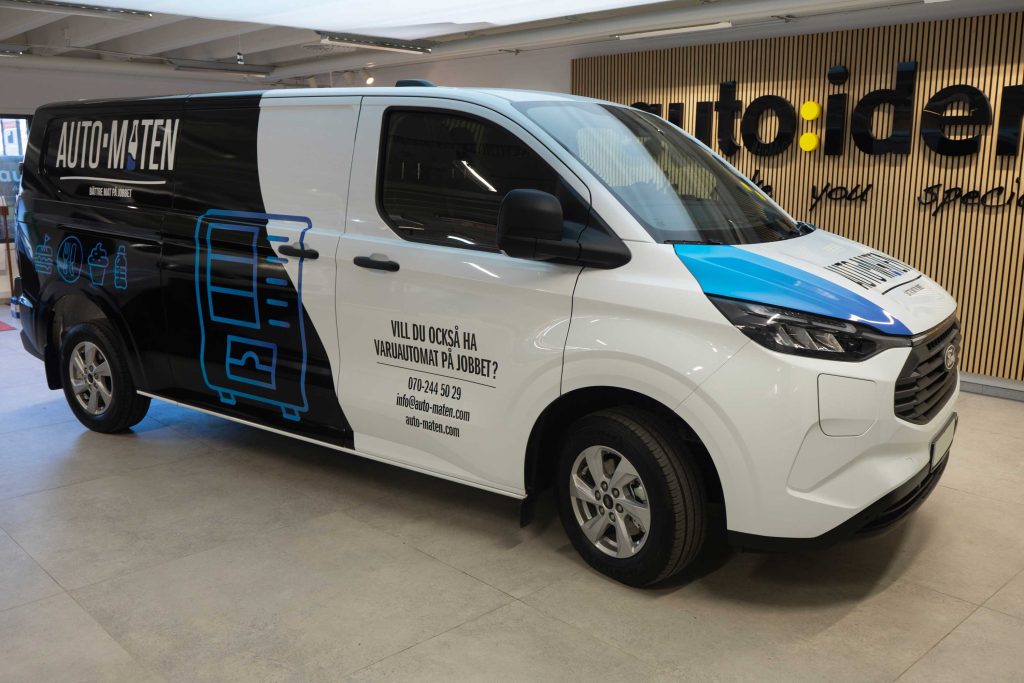 Ford Transit - Halvwrap och dekor