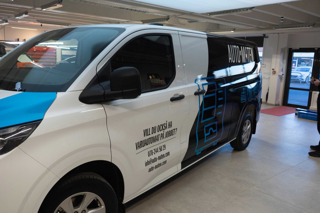 Ford Transit - Halvwrap och dekor