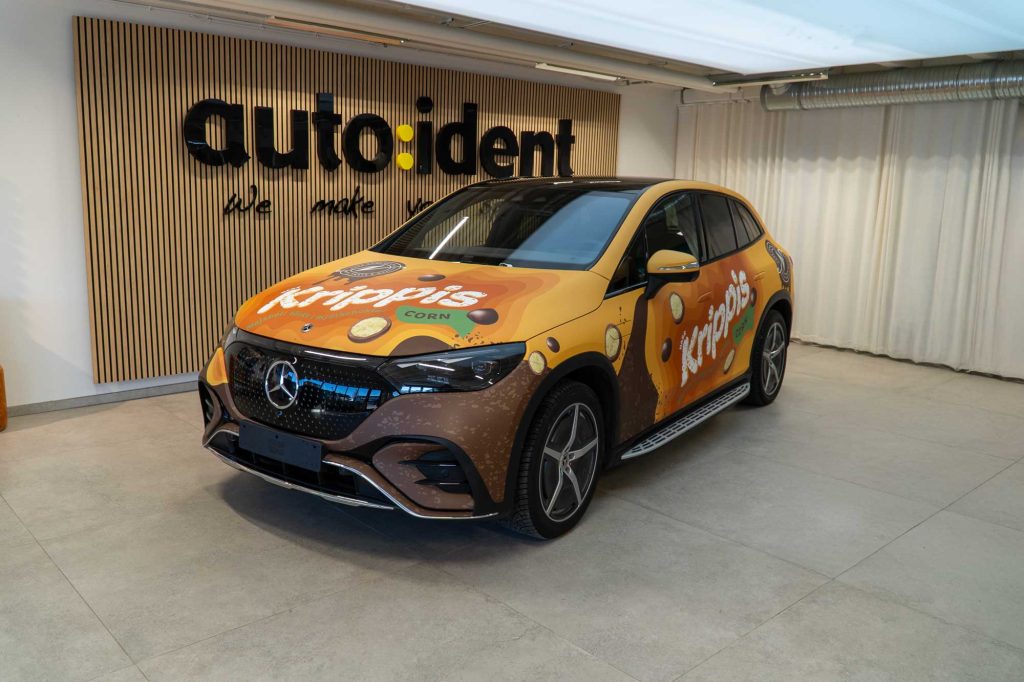 Mercedes EQE suv Fullwrap - print