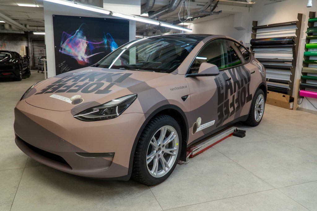 Tesla Model Y Fullwrap -print
