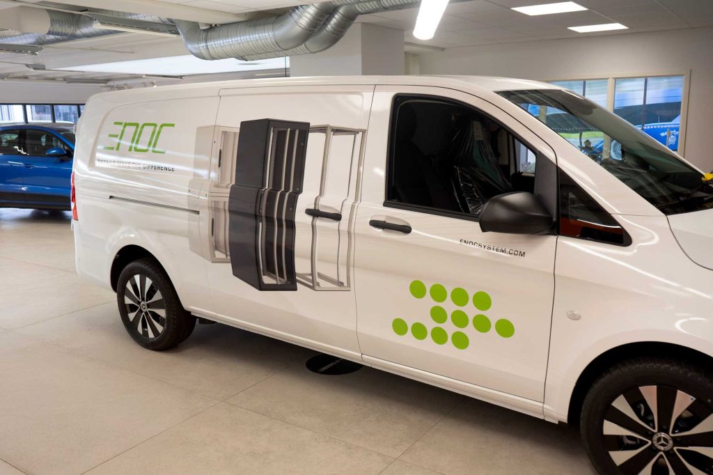 Mercedes Vito - printad dekor