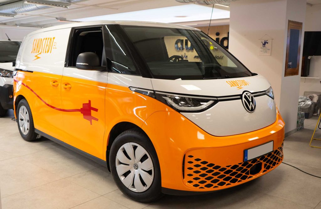 ID Buzz - 3M™ Bright Orange halv wrap