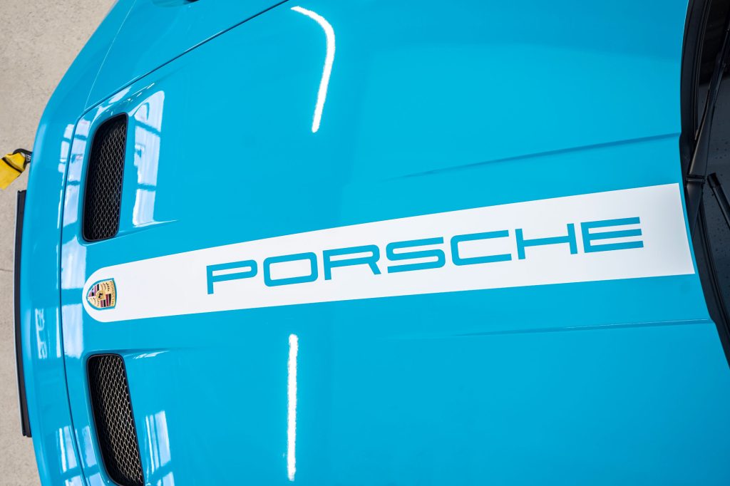 Porsche 911 GT3, 3M™ Protection Wrap Film Gloss Miami Blue