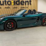 Porsche Boxster GTS - Teckwrap PPF - Racing green - Printad wrap inner del