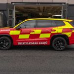 Volkswagen Tiguan - Avery Wrap Carmin red - Oracal Reflex Yellow-Red